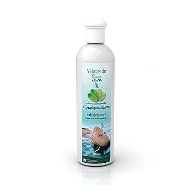 Camylle - Velours de Spa - Emultion d'huiles essentielles pour spas - Eucalyptus/Menthe - Rafraîchissant - 250ml