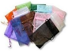 25 Cream jewelry wedding organza gift bags 7 x9 cm distribute and sold by JOYDIY