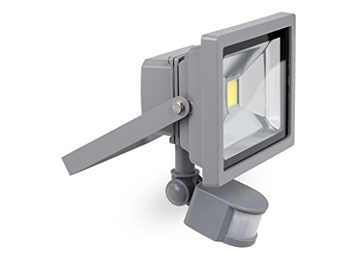 LED-Strahler 20 Watt mit Infrarot-Bewegungsmelder Flutlicht Baustrahler Scheinwerfer Strahler – POWLI231 - 3