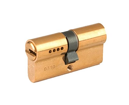 Mul-T-Lock Gaon/7 x 7 Security Euro Double Profile Cylinder, Leva 15, 5 keys and ID Card, 43 x 43 mm