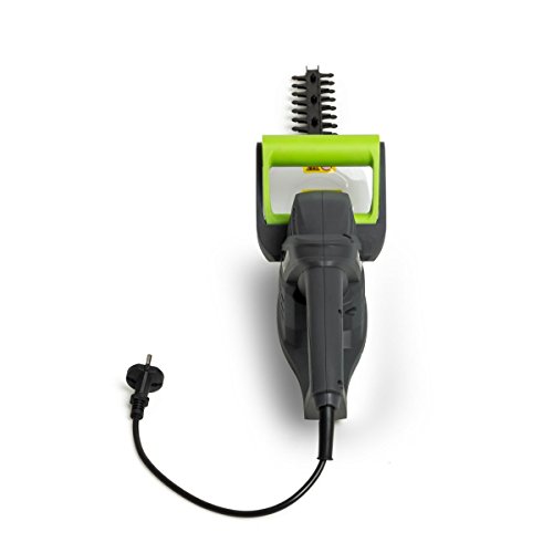 SCHTER Elektrische Heckenschere Schwertlänge, 520 W, 50 cm Strauch, 1 Stück, grau-grün, STELENOZYC520W - 4