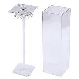 Discoball Clear Acrylic Necklace and Bracelet Storage Case Box