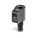 Produktbild Forever USB Handy Ladgerät KFZ Auto Zigarettenanzünder Adapter mit Display für Handy/Smartphone