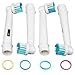 Produktbild 12 x ERSATZ Zahnbürste Kompatibel für Braun Oral B, EB17-4, (3 x 4PK), kompatibel mit Oral-B Vitality Precision Clean, weiß Clean, Sensitive Clean, Oral-B Professional Care 5000, 6000, 7000, 8000, Oral -B Triumph Professional Care 9000 Serie, Oral-B Advanced Power 400, 900, Oral-B Dual Clean ", am selben Tag versand "