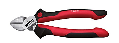 Preisvergleich Produktbild Wiha Kraftseitenschneider Industrial mit DynamicJoint (einzigartige Gelenkkonstruktion für bessere Kraftübertragung) (32339) 180 mm