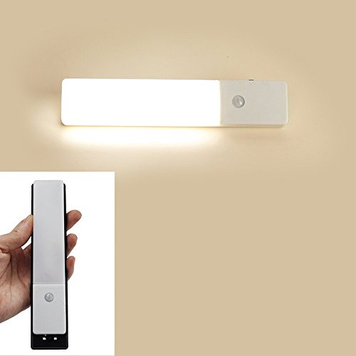 ZEEFO nachladbare inalámbrica PIR Sensor de movimiento de luz nocturna de 3 Modes