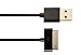Produktbild iprotect Original USB Ladekabel Datenkabel 2 Meter Schwarz für iPhone und iPod 4S 4 3GS Classic Touch Nano 3G 2G Photo Mini