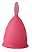 Produktbild Menstruationstasse Menstruationsbecher Menstruationskappe Öko Tampons Silikon Rot (S-40mm)