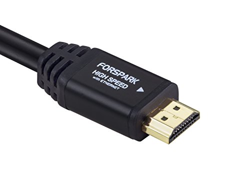 HDMI-Kabel, 1.8m(6feet), von FORSPARK – HDMI 2.0 (4K) – 18Gbps, 28AWG,– Für 4K/HDTV‘s, Xbox 360, Xbox One, PS3, PS4, Apple TV, TV-Empfänger, Computer, Blu Ray, Roku-kompatibel - 5