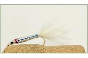 TROUTFLIESUK Fry Trout Flies, 6 pack Red Ring fry patterns, size 10, Fishing Flies, Lures