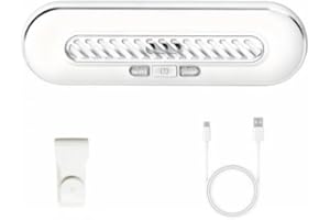 LUNAANDA Refrigerator Deodoriser, 3-Speed Odour Eliminator, Rechargeable Air Purifier Ozone Generator for Refrigerator, Car, Cabinet