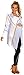 Happy Mama Women's Maternity Waterfall Knit Cardigan Colour Block Stripes 399p (Blue & White, UK 8/10/12)