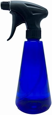 HonkTai Oil and Vinegar Sprayer 12 Oz Refillable Container Bottle For Essential Oils, Home Cleaners, Or Cooking In The Kitchen, Trigger Sprayer And Mist And Stream Nozzle