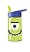 Produktbild Crocodile Creek Kinder Eco Alien Flip Stroh Tritan Trinkflasche, grün, 17,8 cm