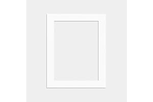 PROCUT GLOBAL LTD Procut Global 40x50cm White Picture Mounts to Fit 40x30cm Size Photo Mount with Aperture for 40x30cm White Mount Board Card Picture Frame Mats For Display Artwork or Paintings