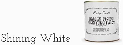 Evelyn Grant Chalky Finish Furniture Paint 1L (Shinning White)