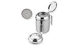 Fácil de usar Ilsa Grasera INOX Pescado, 1,25 l, Plateado, Centimeters
