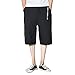 Produktbild Mode lässige ShortsStaresen Weite Hosen mit weitem Bein Herren Jogginghose Herren Shorts Baumwolle Lose Shorts am Strand 7 Punkte Shorts Leinen Plus Größenkurzschlüsse Shorts für Männer