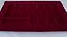 Produktbild Besteckkasten-zuschneidbar bordeaux Samt 57 x 38 x 3,5 cm