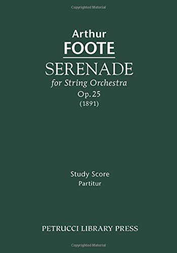 Serenade For String Orchestra, Op. 25 - Study Score