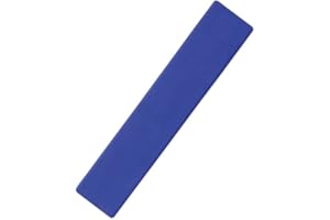 Rectangle 34 x 75 cm pour marquage au sol de couleur bleu -Visiodirect -