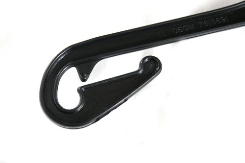 Kunststoff Kleiderbügel NA 26 schwarz – 50 Stück (Kinderkleiderbügel) - 3