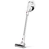➤ASPIRACIÓN 2 VELOCIDADES: Máx. 8000 Pa, 25,000 RPM, flujo de aire 12,8 L/s para 150 m² de limpieza en segundos; Modo estánder para pelo de mascotas, polvos, migas y otras partículas pequeñas; Modo fuerte para particulas y lugares grandes; Multifuincional 3-en-1: aspiradora de mano/de varilla/ara coche