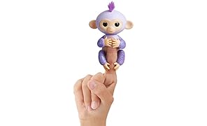 Roblox Celebrity WowWee Fingerlings, scimmietta Giocattolo Purple
