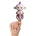 Price comparison product image Fingerlings Glitter Monkey - Kiki (Purple Glitter) - Interactive Baby Pet - By WowWee