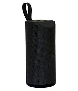 Bluetooth Speaker Portable Outdoor Rechargeable Wireless Speakers Soundbar Sub Woofer Loudspeaker TF MP3 in-Built Mic A+ Qualit (Black)