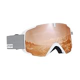 gafas esqui oakley mujer Reducción de deslumbramientos y fatiga ocular con efecto espejo flash, sin vaho ni humedad en la lente gracias al sistema airflow, anti-rayaduras