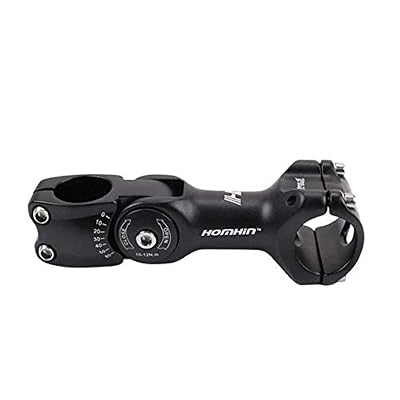 RETYLY Tige de Bicyclette Angle reglable VTT Velo de Montagne Tige en Alliage d'aluminium pour 31.8 mm Guidon