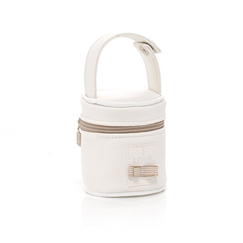Cambrass Pacifier Holder (8.5 x 8.5 x 11 cm, Chic Beige)