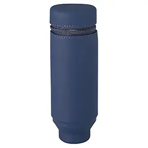 LIHITLAB Stand Pen case Smart fit Akutakuto Navy A7692-11