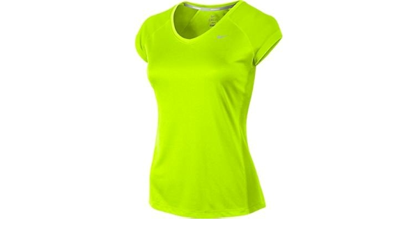 nike miler v neck