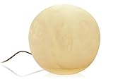 2 Jahre Garantie Alabasterlampe Moon Creme - Original ALATURA Alabaster Regalleuchte Alabasterleuchte