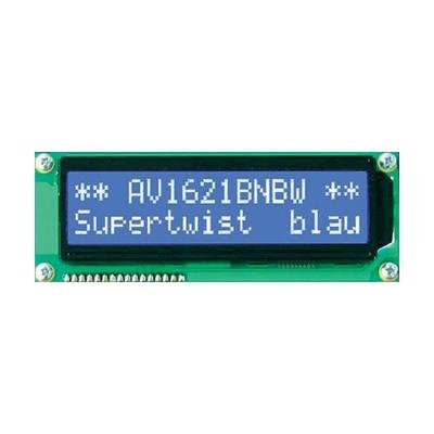 Preisvergleich Produktbild Anag Vision LCD-MOD. STN BLAU NEG. / LED WEISS 8X2