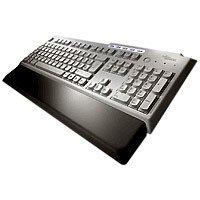 Preisvergleich Produktbild Fujitsu KBPC PX USB-Tastatur schwarz / hellgrau