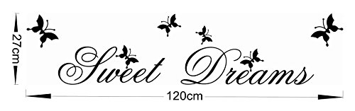 MFEIR® Wandsticker schlafzimmer „Sweet Dreams“ 25 x 70cm - 5