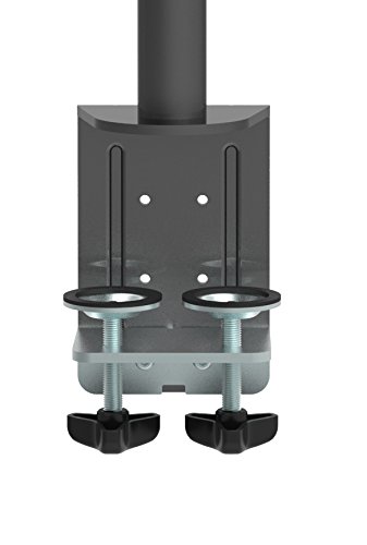 Bramley Power LCD-LED-Monitor-Halterung für den Schreibtisch, sehr stark bei nur leichtem Gewicht, Aluminiumdruckguss, hält Monitore bis zu einer Größe von 76,2 cm (30 Zoll), neig- und schwenkbar (Neigung ± 15 °, drehbar 180 °, Drehen 360 °) - 5