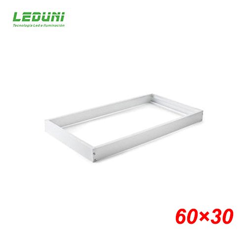 LEDUNI ® Kit Surface Surface 60X30 Blanc FRAME