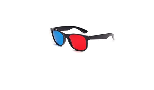 Asvp Shop 2 X 3d Glasses Magenta Green Anaglyph Movie Game Uk Electronics Photo Accessories
