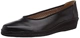 Echtes Leder Gabor Damen Comfort Basic Geschlossene Ballerinas, (schwarz 37), 36 EU