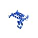 Produktbild Handyhalterung Motorrad/Fahrrad, Anti-Shake Fahrradhalterung Motorrad Handy-Halter Einstellbar Radsport Verhütung Von Abstürzen Fahrrad-Lenker Handyhalter Für 3,5-6,2 Zoll Smartphone,Blue