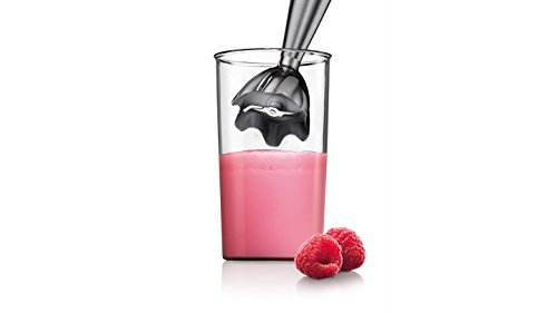 Braun Minipimer 3V MQ3135WH Sauce Batidora de Mano Eléctrica, Anti-salpicaduras, PowerBell Plus, Brazo de Metal, Vaso Medidor de 600 ml, Minipicadora de 350 ml, Varillas, 750 W, 11 Velocidades, Blanco