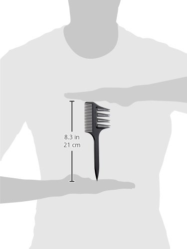 Efalock Strähnenkamm mit Schablone, 1er Pack (1 x 1 Stück) - 2