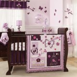 Lambs & Ivy Luxury Plumberry Cot Bumper