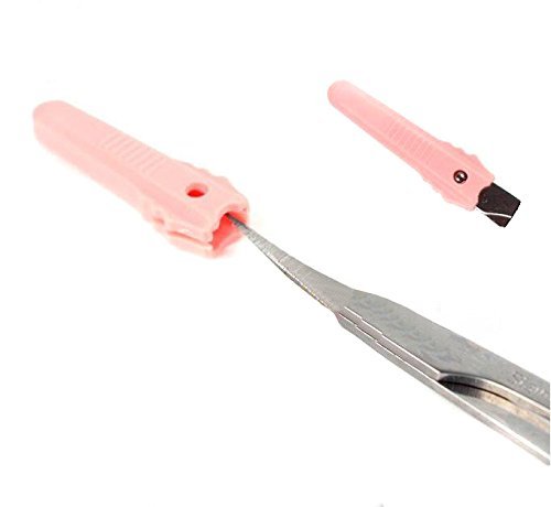 Stainless Steel Curved Craft Facial Hair Scissors Eyebrow Trimmer with Silicon Grip Premium Compact Brow Trimmer for Ear… - Image 5