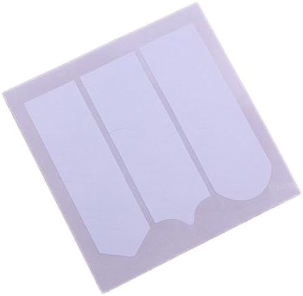 10 PACKS Acrylic French Nail ART Guide Tips 2.5mm Finger Manicure Paper Sticker by SYG
