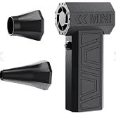 Mini Turbo Jet Fan Turbo Şiddetli Fan 130000rpm Y&uuml;ksek Hızlı G&uuml;&ccedil;l&uuml; Jet Fan &Uuml;fleyici 2 Adet Başlık